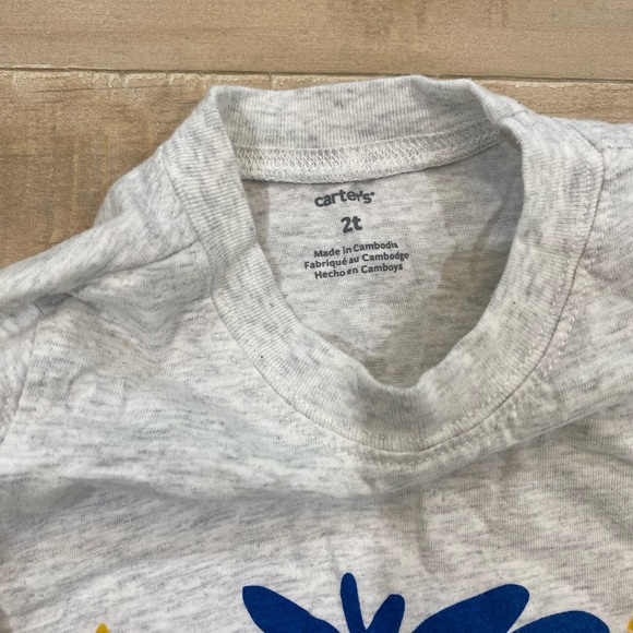 5 set Carters Tea Splendid Cat & Jack toddler baby boy tips tee shirts - Picture 6 of 11